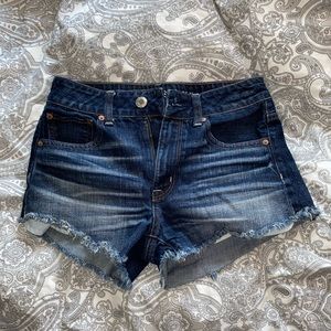 American eagle high rise festival shorts
